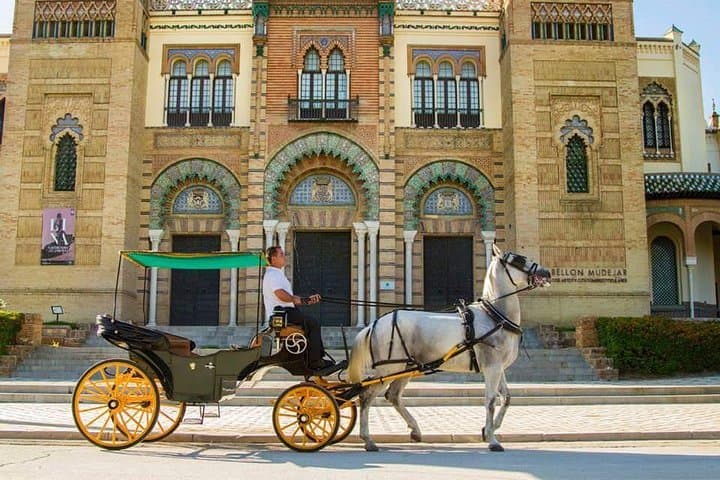 Horse and Buggy Ride in Seville with guide