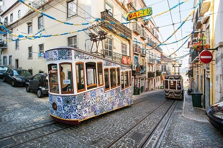 Stroll around the picturesque streets of Lisbon