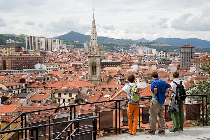 Bilbao, Guggenheim and Gaztelugatxe from San Sebastian