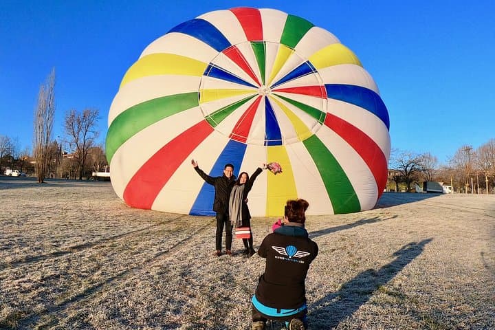 Hot Air Balloon with Champagne, Optional Photos,Video & Breakfast