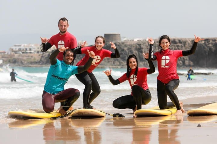 Surf Class at Corralejo