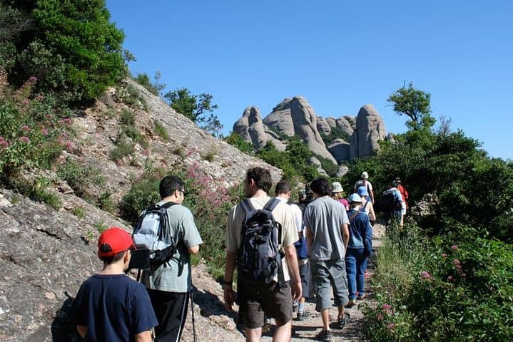 Hiking tour in the Montserrat Natural Park