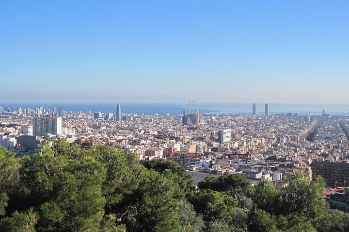 Barcelona from Park GÃ¼ell