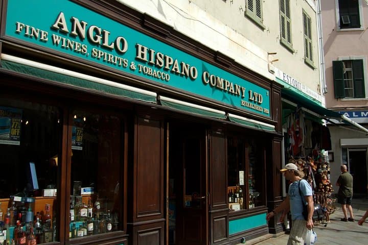 Gibraltar Shopping Guided Tour from Costa del Sol