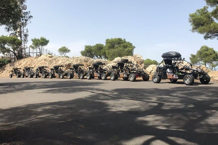 Buggy stop on the Sant Salvador