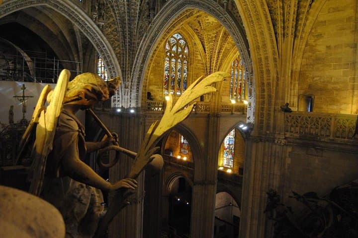 The Cathedral of Seville interior