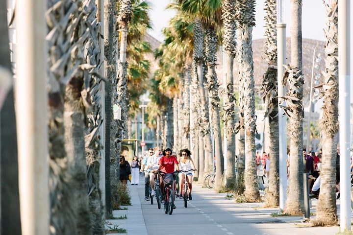 Highlights & Hidden Spots of Barcelona Bike Tour w/ Local Guide