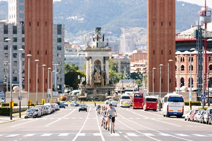 Barcelona Electric Bike Tour: Scenic Montjuic Panoramic Views