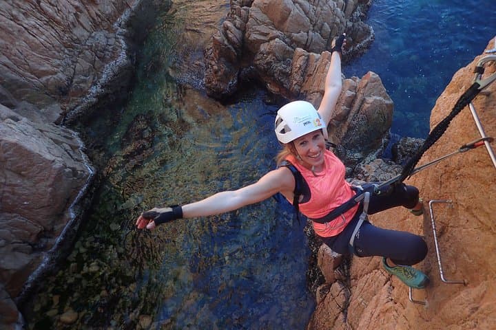 Via ferrata de Sant feliu de guíxols - Via ferrata cala del molí