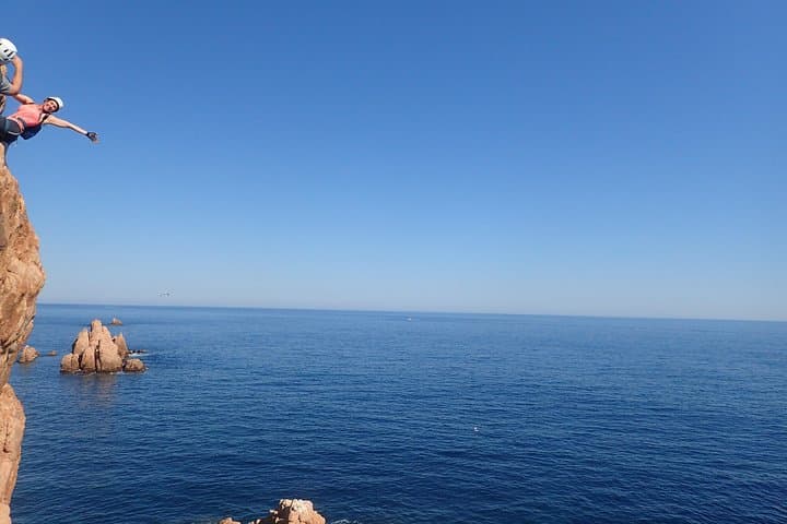 Via ferrata de Sant feliu de guíxols - Via ferrata cala del molí