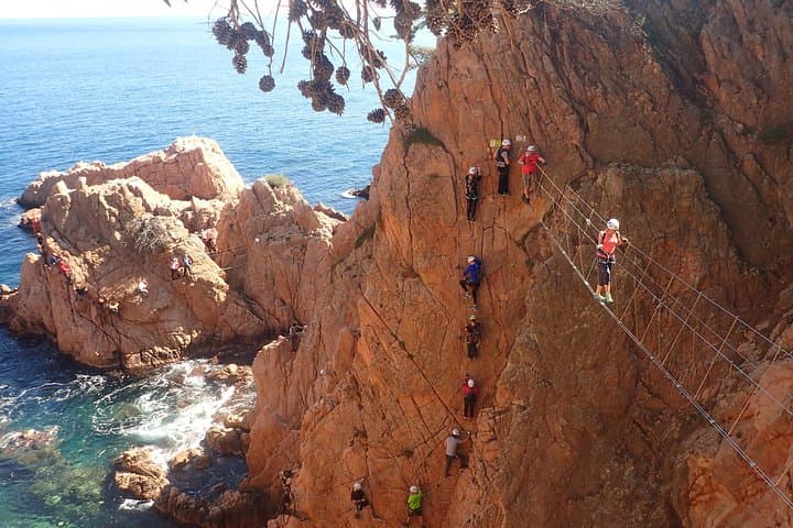 Via ferrata de Sant feliu de guíxols - Via ferrata cala del molí