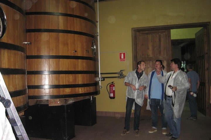 In the fermentation room
