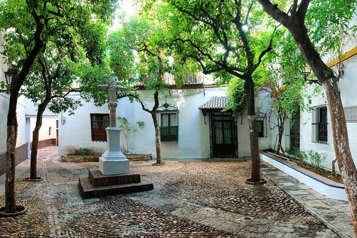 Rest in squares full of charm.