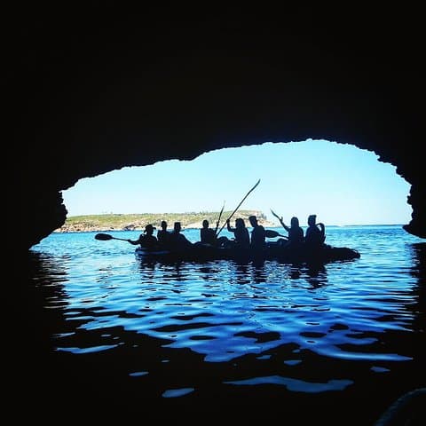 Sea caves