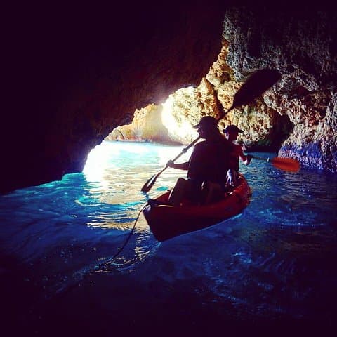 Sea caves