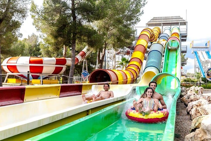 Aqualand El Arenal Day Trip with return bus and entrance ticket