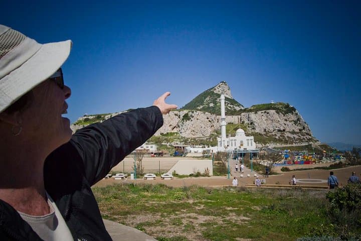 Historic Gibraltar Rock and St Michael's Cave Tour from Seville