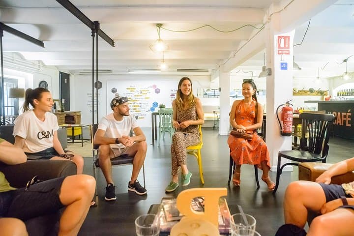 Barcelona E-Bike Small Group Tour with Tapas & Wine Tasting