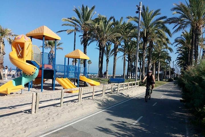 Private bike tour San Juan beach, Alicante