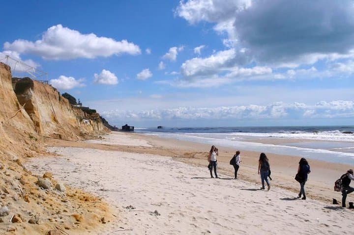 Castilla Beach and Asperillo Cliffs in Doñana National Park