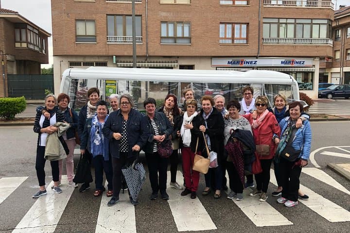 1 tourist tour by mini bus through the Episcopal Village
