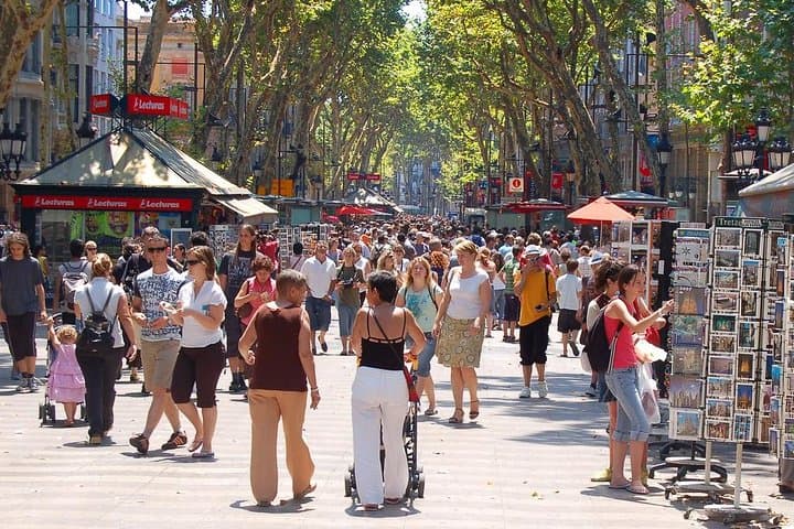 Private Half Day Walking Tour in Barcelona with walking pick up