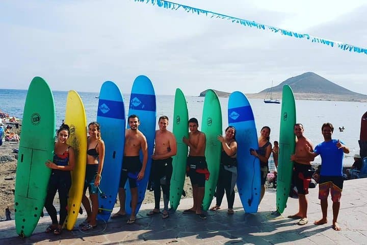 Surf Lessons at El Médano Beach