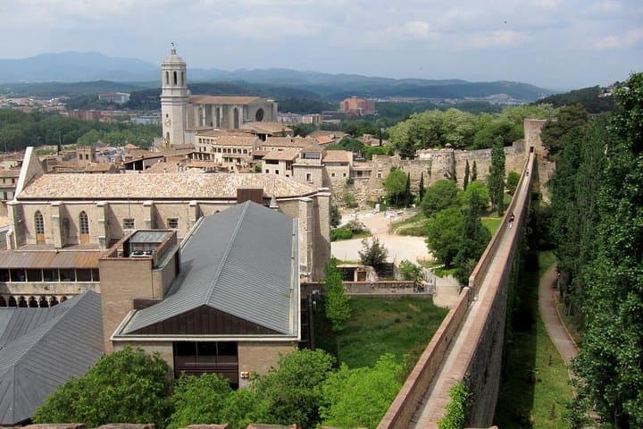 Walls of the city of Girona.