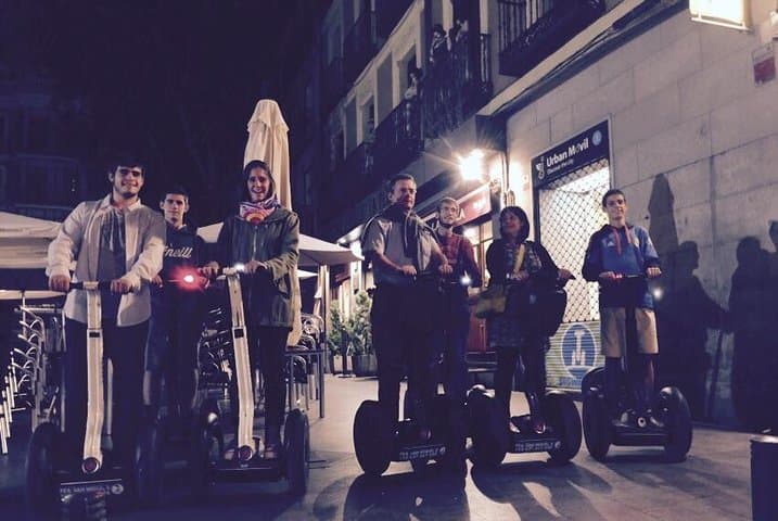 Madrid by Night Segway Tour