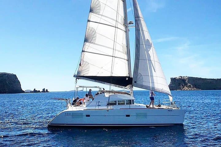 Ibiza Beach Hopping by Catamaran