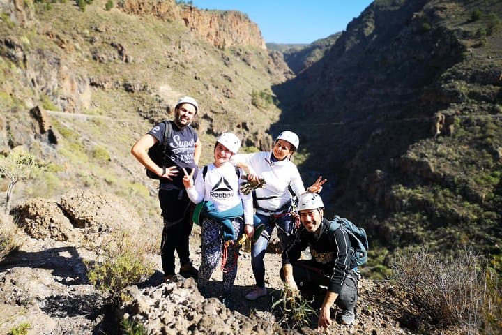 Canyoning in a Natural Protected Space
