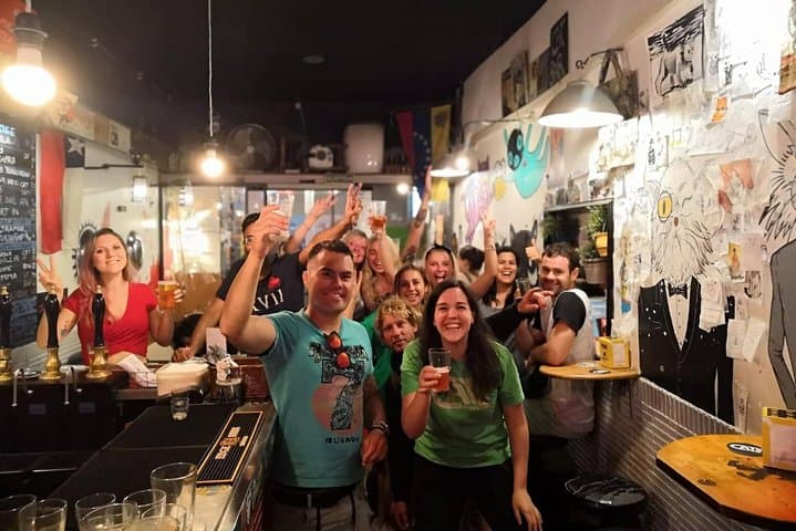 Barcelona Craft Beer Tour with a Brewery Tour and 3 Local Bars