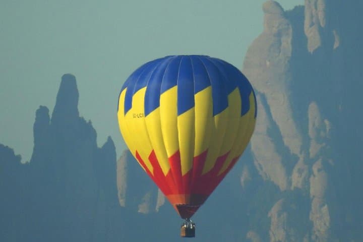 Montserrat Hot Air Balloon Flight from Barcelona