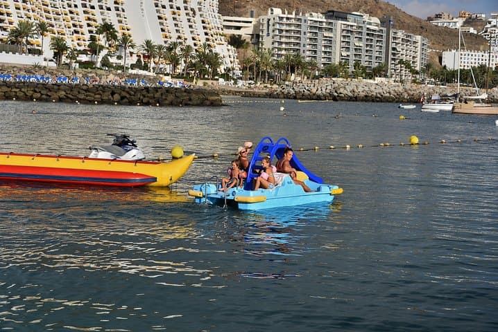 Pedalo at Anfi Beach