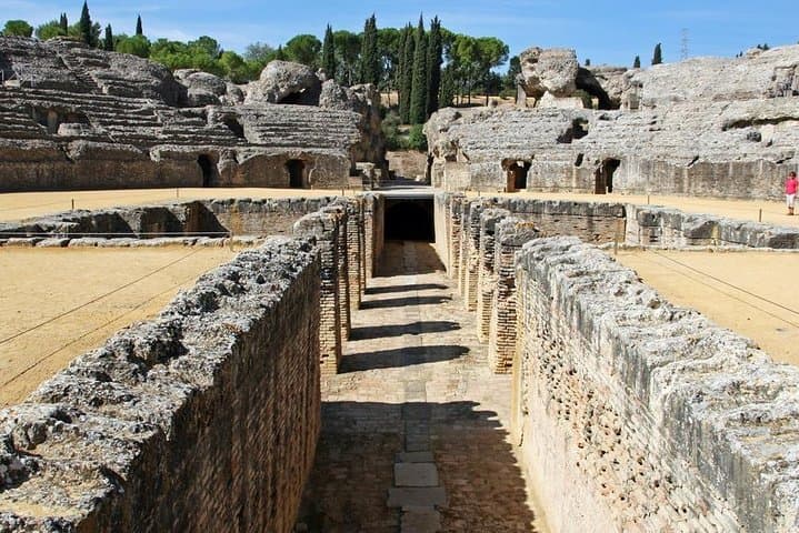 Group Excursion fron Seville to Italica Seville Roman Town