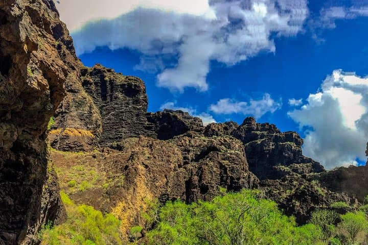 Ancient volcanic geology