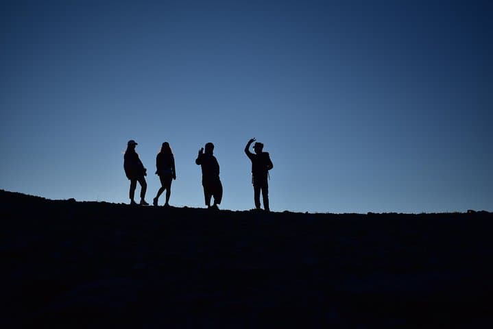 Sunset at 2,500m in Sierra Nevada