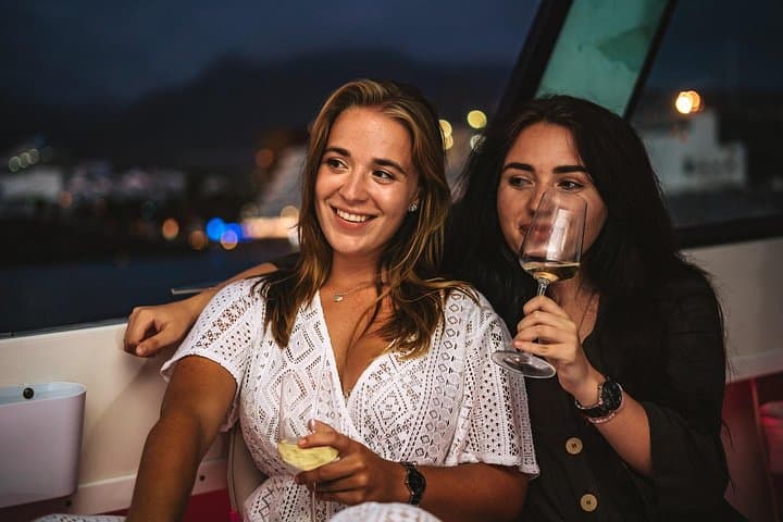 Romantic night ocean boat trip for 2