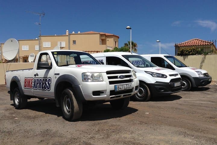 Tenerife's largest bike rental Delivery Fleet.