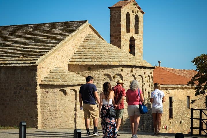 A brief stop at Romanesque church more than a thousand years old!