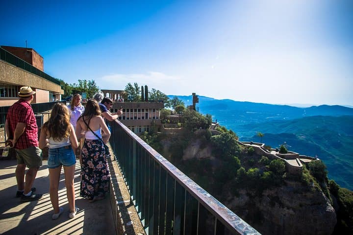 Amazing views from the top of Montserrat mountain.