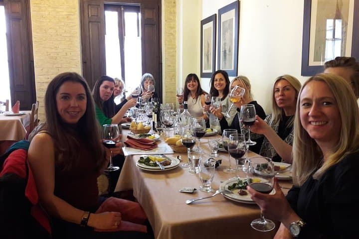Private wine tasting meals at Seville's oldest tavern