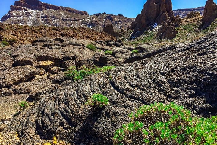 Lava flows