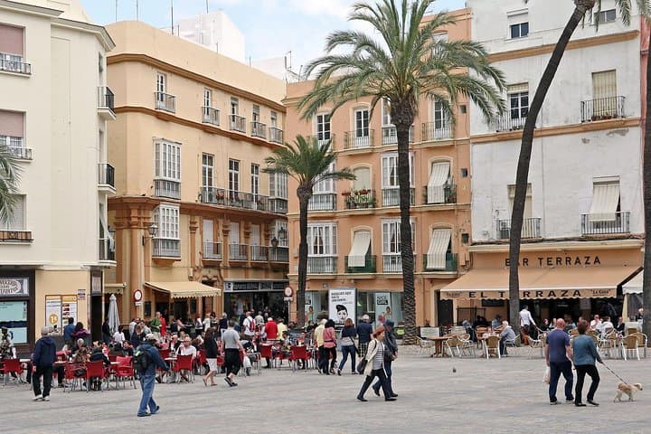 Private 8-hour Tour to Cadiz from Seville with hotel pick up and drop off