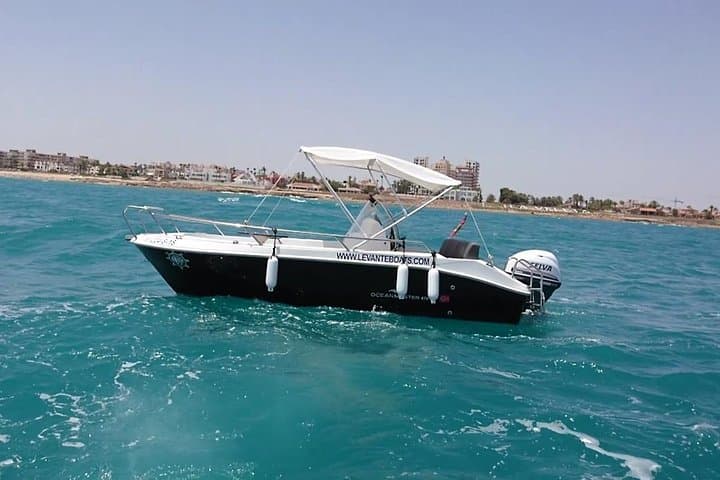 Baco rental without a license in Torrevieja LEVANTE BOATS