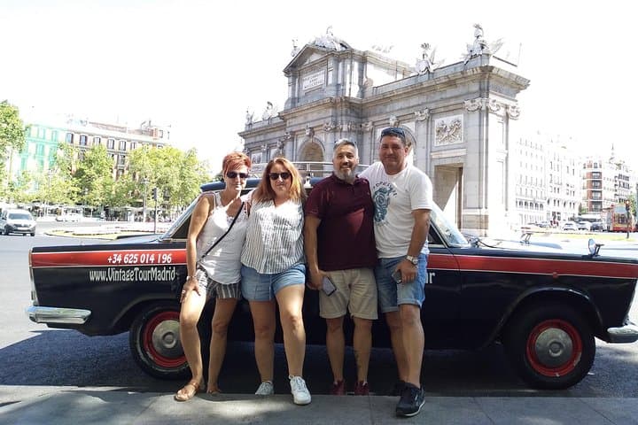 Vintage Tour Madrid Taxi 1500
