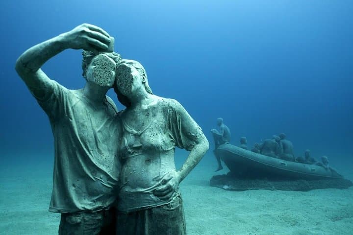 Museo Atlantico for non-certified divers