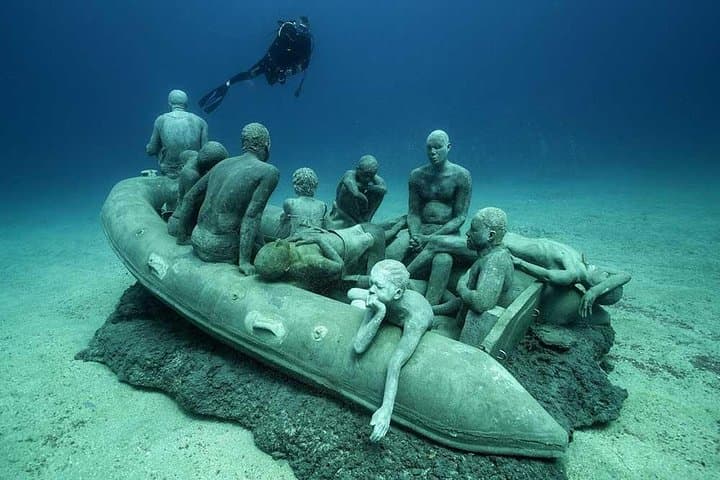 Museo Atlantico for non-certified divers