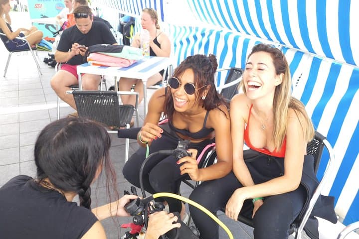 great briefing at Ocean Trek Club