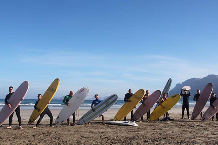4-Hour Surfing Course for Experienced Surfers in Famara
